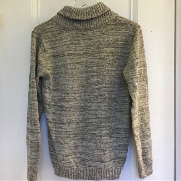 SILVERLAKE Shawl-Neck Space Dyed Sweater - Picture 5 of 8